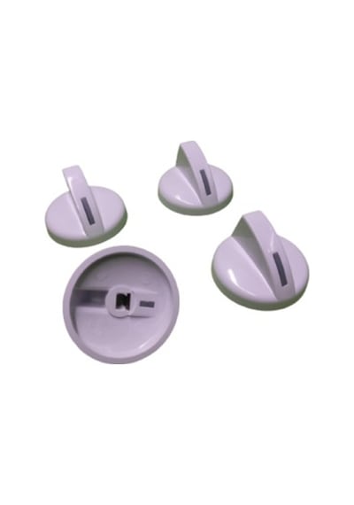 Arçelik Uyumlu Set Üstü Ocak Düğme Takımı - 4'Lü Set (455430047)