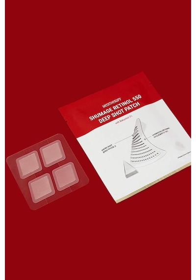 Defacto Meditherapy Shumage Retinol 550 Deep Shot Patch (4 Parça) Kırışıklık Önleyici 550 Mikro Spikül ve Retinollü Cilt Bakım Bantı H7723AXNS