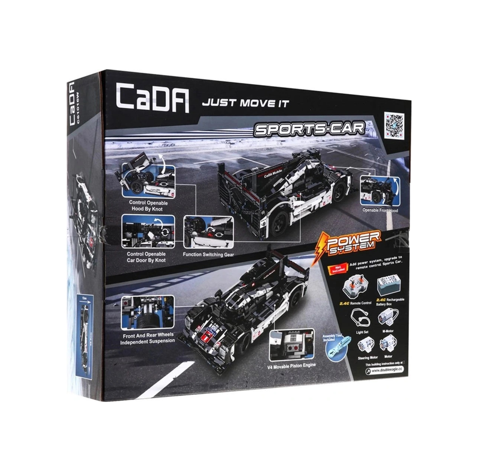 C51307w Cada Gt Sport Araba Blok Seti 427 Parça -vagon Life