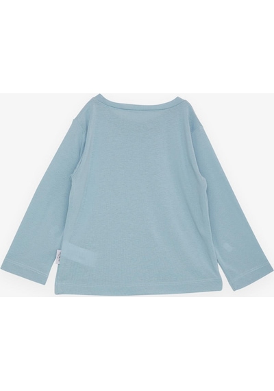 Breeze Girls & Boys Erkek Çocuk Uzun Kollu Tişört Basic 1-4 Yaş, Su Yeşili-su Yeşili Su Yeşili