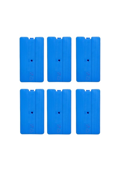 Buz Aküsü Buz Kasedi Ice Box 6'lı Set 370 Ml X 6 Mavi