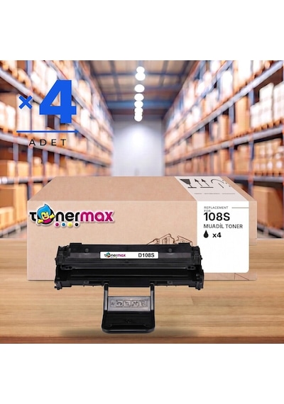 Samsung Ml-2241 Uyumlu Toner Çipli Mlt-d108s 4'lü 1.500 Sayfa