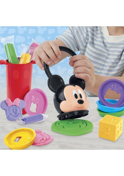 Play-doh Disney Junior Happy Stackable Oyun Seti Okul Öncesi Çocuklar İçin Oyuncak 2 Yaş Ve Üzeri Çocuklar İçin Sanat Ve El İşi Hediyesi
