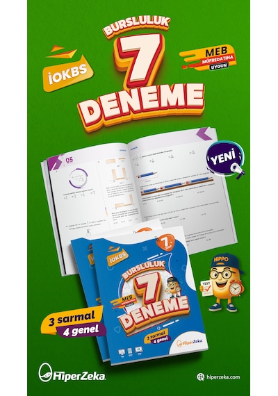 2026 7. Sınıf 7 Deneme Bursluluk İokbs 3 Sarmal & 4 Genel