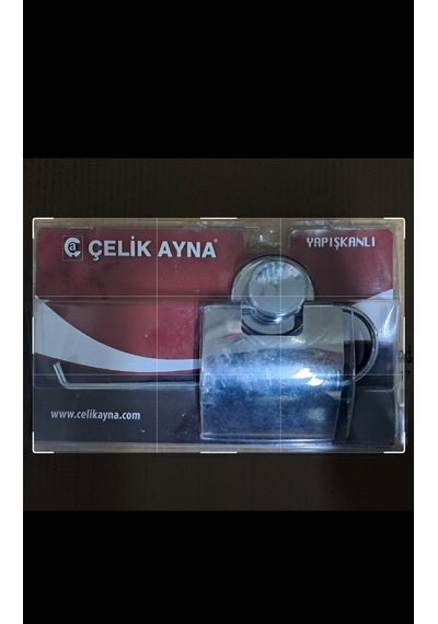 Çelik Ayan Kağıt Havluluk Yapışkanlı Açık Gri