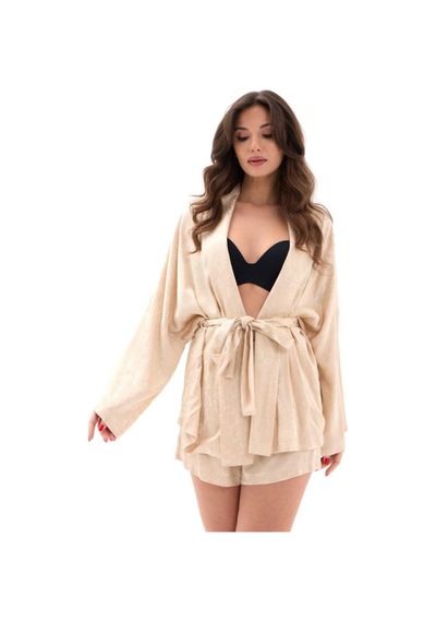 Butik İstanbul 7002 Kimono Şortlu Takım-gera