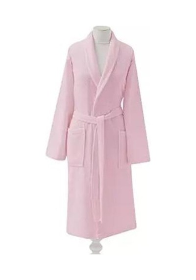 Taç Şalyaka Bornoz L-LX PEMBE Pembe