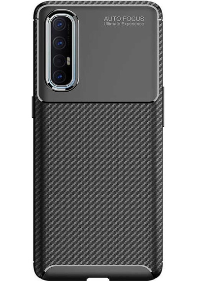 Oppo Reno 3 Pro 5g Kılıf Zore Negro Silikon Kapak Siyah