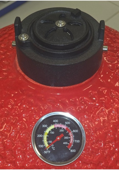Chefden Pro 16 Seramik Kömürlü Barbekü Kırmızı