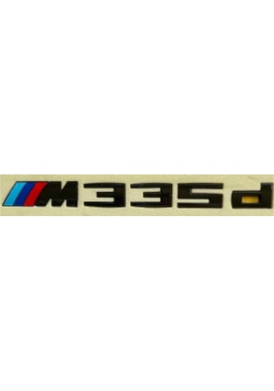 M335d Siyah Bagaj Yazısı 3a 3d 3abs