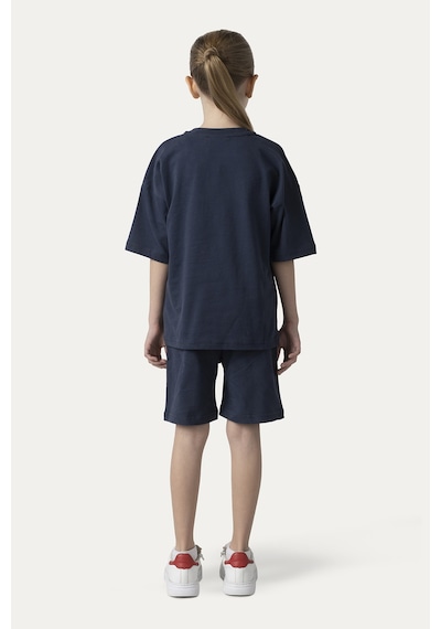 Unisex Çocuk Kısa Kollu Lacivert Tişört Çok Renkli 9931BK05001