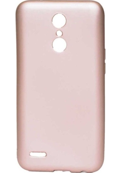 LG Uyumlu K8 Kılıf Zore Premier Silikon Kapak Rose Gold