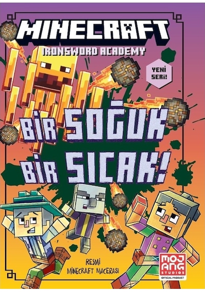 X-libris Minecraft - Bir Soğuk Bir Sıcak - Alan Batson - Chris Hill - Caleb Zane Huett