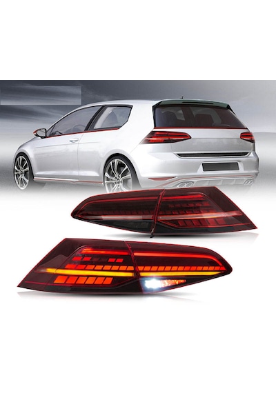 Vw Golf 7 Mk7 2013-2016 Hıghlıne Kırmızı Ledli Arka Stop