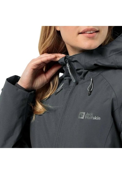 Jack Wolfskin Heidelstein Ins Kadın Mont C-jac115681b30jv3 Gri