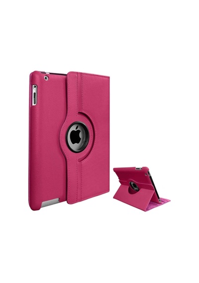 Apple Uyumlu iPad, 9. Nesil 2021 10.2 Inç Tablet Standlı 360 Dönebilen Deri Kılıf Leather Case Tam Kılıf