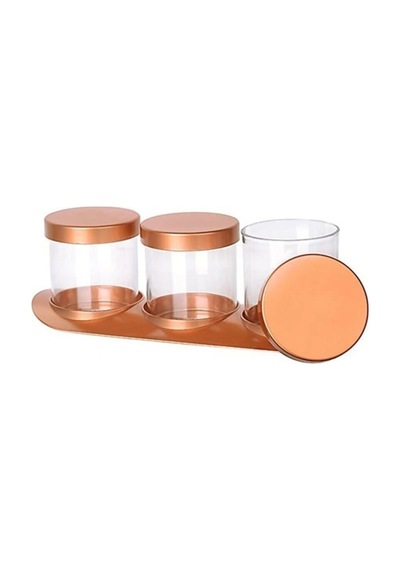 Bronz Baharat Seti Lüx 3lü Set 13710974