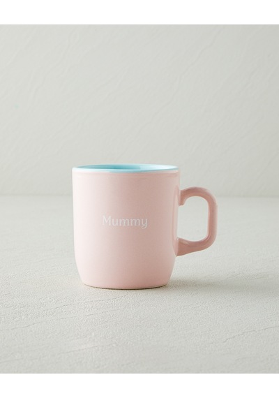 Mini&mummy Seramik İkili Kupa 150-230 Ml Mavi - Pembe