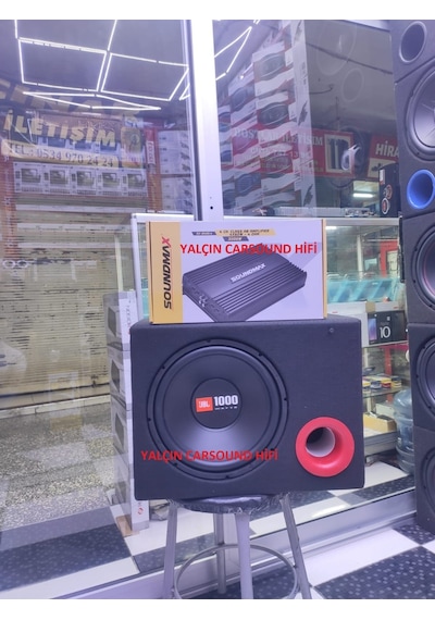 Jbl 1000w Woofer Soundmax 3000watt 4chx80w 2ohm 2li Ses Ssistemi