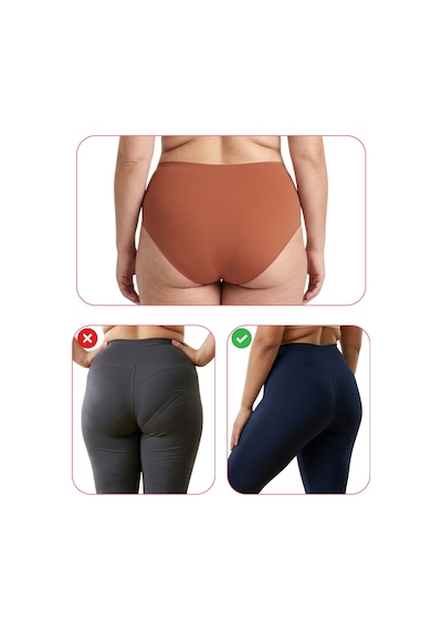 Alya Underwear Kadın Dikişsiz Külot Lazer Kesim Yüksek Bel İz Yapmayan Büyük Beden Hayalet Külot İzbırakmaz 6'lı Paket Kahve - Kiremit - Bej Alya Underwear Kadın Dikişsiz Külot Lazer Kesim Yüksek Bel İz Yapmayan Büyük Beden Hayalet Külot İzbırakmaz 6'lı Paket Kahve - Kiremit - Bej