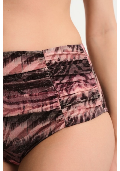 Penti Renkli Cesira Pink Büzgülü Cover Bikini Altı