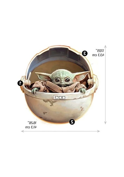 Duvar Çıkartması, Mandalorian Motifi İle Dekorasyon Açık Ahşap
