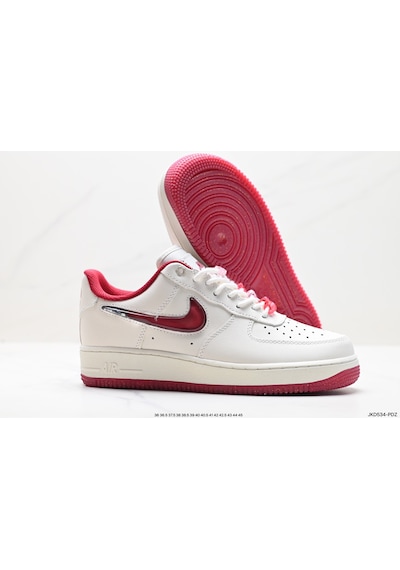 Nike Air Force 1 Low Valentine S Day 2024 Özel Seri Kadın Sneaker 55403 Bej