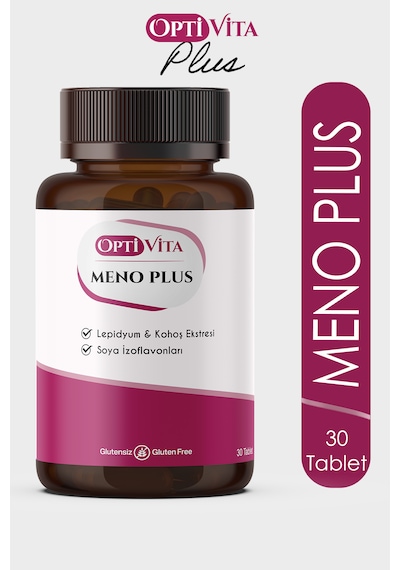 Optivita Meno Plus 30 Tablet Lepidyum, Soya İzoflovanları, Glutat