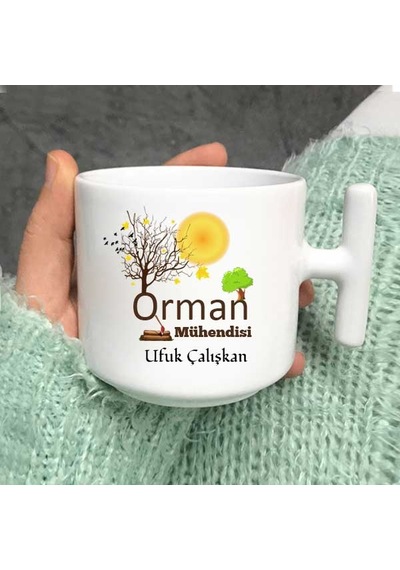Orman Mühendisi Latte Fincanı