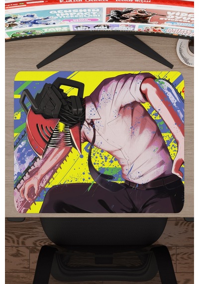 Chainsaw Man Anime V3 - 48x40 Xl Gaming Kauçuk Kaymaz Taban Mouse Pad Fare Altlığı