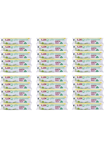 Lixo Orta Boy Çöp Torbası 55 x 60 Cm 20 li Rulo x 30 Paket 600 Ad Lixo Orta Boy Çöp Torbası 55 x 60 Cm 20 li Rulo x 30 Paket 600 Ad