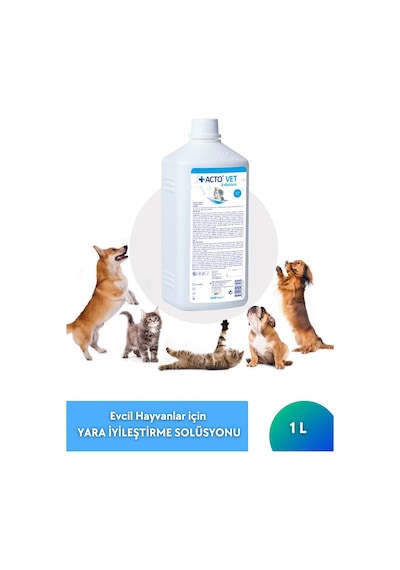 Acto Vet Solution Evcil Hayvanlar İçin Yara Solüsyonu 1 L