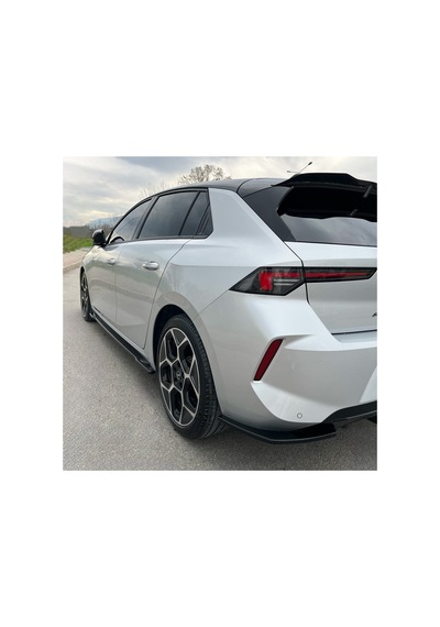 Opel Astra L 2020+ Tavan Spoiler Piano Black Abs Arka Üst Spoiler Bagaj Üstü