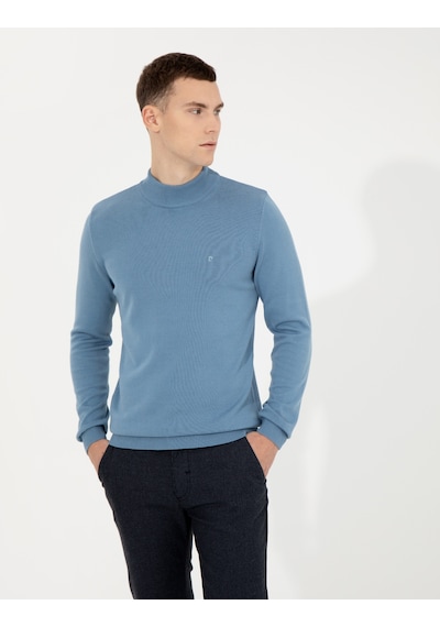 Pierre Cardin Erkek Mavi Kazak /triko 50256965-vr036 Mavi