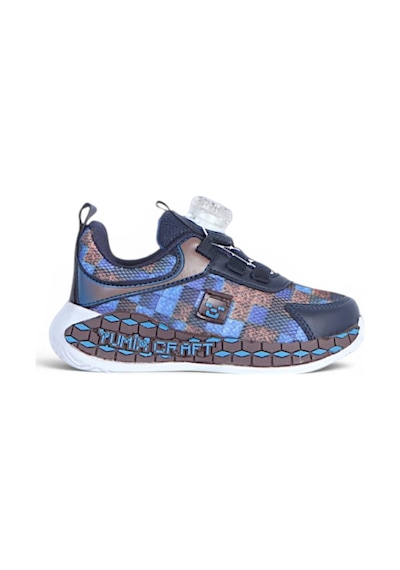 Ayakcenter Yumix 2645 Lacivert Akıllı Bağcıklı Erkek Çocuk Spor Ayakkabı