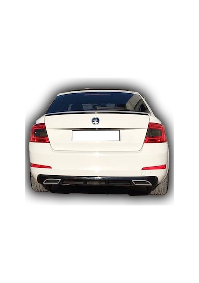 Skoda Octavia M3 Uyumlu Yedek Parça Spoiler Boyasız