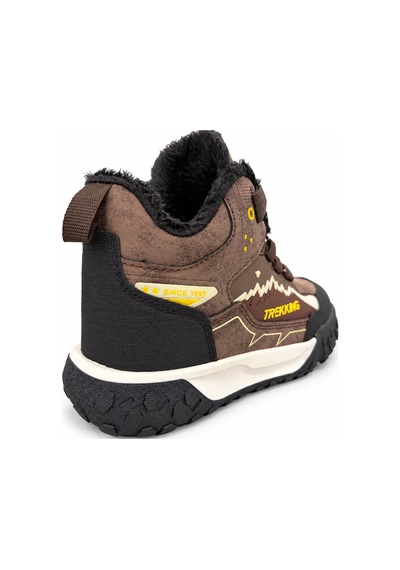 Tutınom Çocuk Mekanizma Bağcıklı Sportif Tasarım İçi Tüylü Outdoor Trekking Bot Kahverengi Tutınom Çocuk Mekanizma Bağcıklı Sportif Tasarım İçi Tüylü Outdoor Trekking Bot Kahverengi