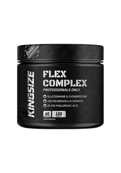 Kingsize Nutrition Flex Complex + Glucosamine 120 Tablet - Aromasız