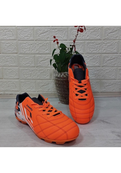 Kinetix Kamıkaze Ag Turuncu Krampon Çim Saha Futbol Ayakkabı 001