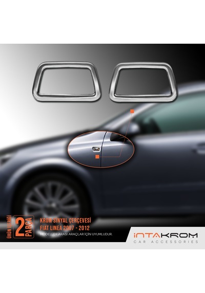 intakrom Opel Astra H Krom Sinyal Çerçevesi 2 Parça 2004 - 2010 - Hb - Sd intakrom Opel Astra H Krom Sinyal Çerçevesi 2 Parça 2004 - 2010 - Hb - Sd