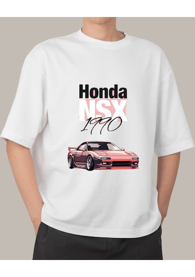 Noot Noot Tasarımlı Baskılı T-shirt Beyaz