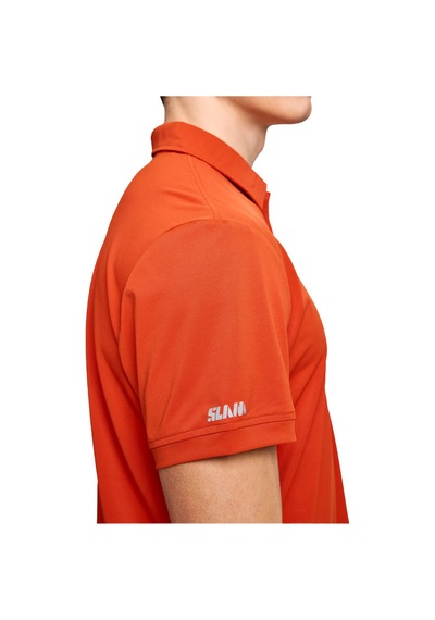 Slam Slam Tech Pique Polo Erkek Bej Tişört W37 KIREMIT