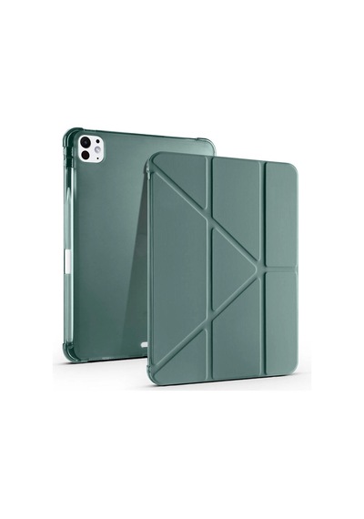 Apple Uyumlu iPad Pro 11 2024 Kılıf Redclick Tri Folding Kalem Şarj Bölmeli Standlı Kılıf