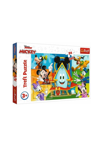 Puzzle-14351 Maxi Mickey Mouse 24 Parça Çocuk Puzzle Belirtilmemiş