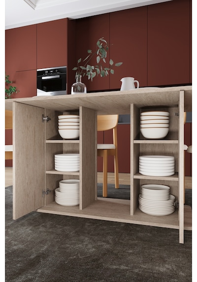 Modern Dolaplı 6 Kişilik Mutfak Yemek Masası Ve Sandalye %100 Mdf Mutfak Yemek Odası Masası Takımı Ymt06 Sidon Modern Dolaplı 6 Kişilik Mutfak Yemek Masası Ve Sandalye %100 Mdf Mutfak Yemek Odası Masası Takımı Ymt06 Sidon