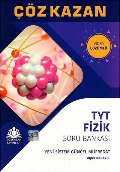 Çöz Kazan Yayınları Tyt Fizik Soru Bankası
