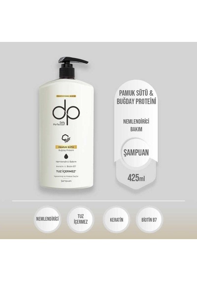 Dp Daily Perfection Şampuan Pamuk Sütü Ve Buğday Proteini 425ml