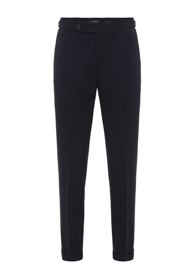 Antioch Yüksek Bel Regular Fit Erkek Pantolon Lacivert