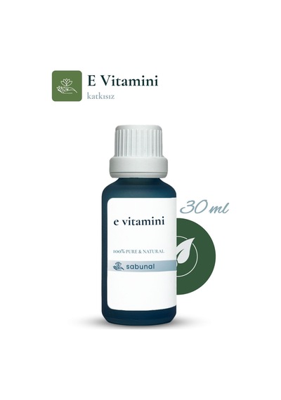 Sabunal E Vitamini 30 ML - Saç ve Cilt Bakımı İçin - Doğal Vitamin