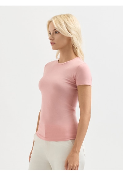 Karaca Kadın Regular Fıt Tişört-pembe 12.25s.06.002 Pembe Karaca Kadın Regular Fıt Tişört-pembe 12.25s.06.002 Pembe
